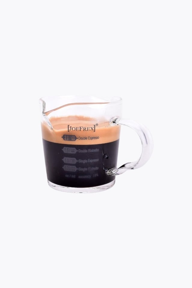 Joefrex Espresso Shot Glasss Double Spout
