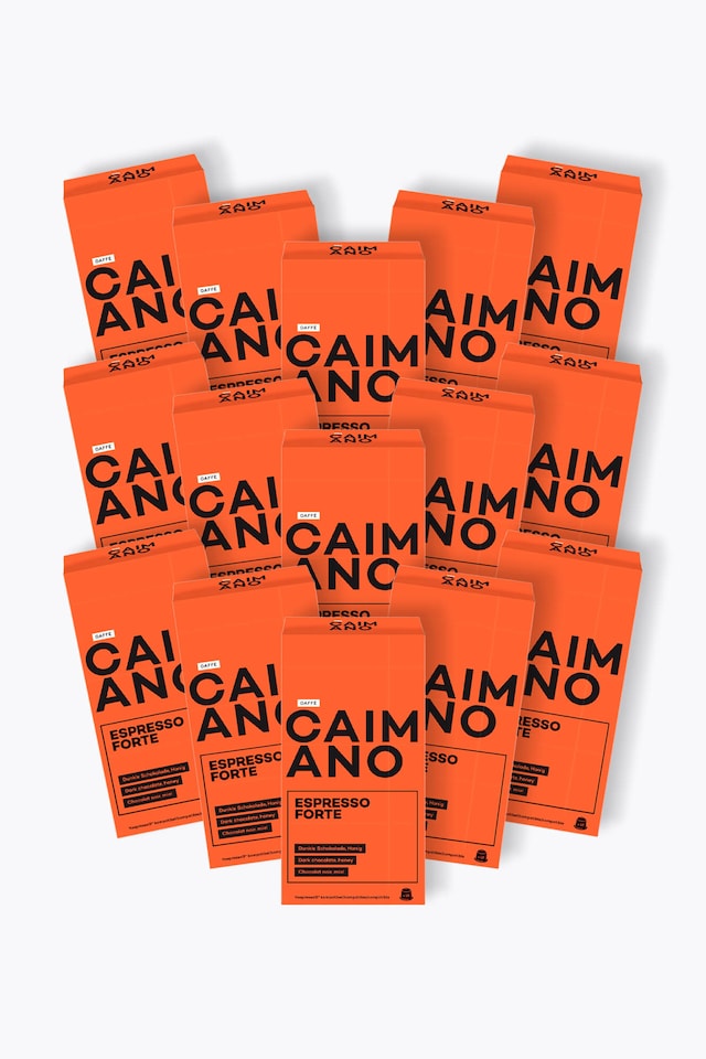 Caffè Caimano Espresso Forte 150 Nespresso® Compatible Capsules