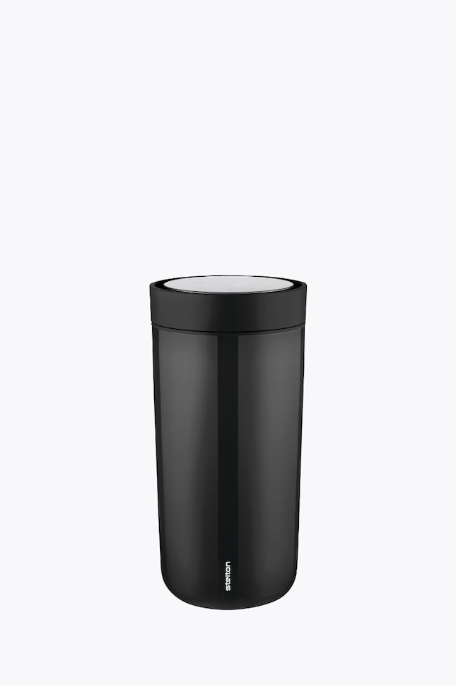 Stelton To Go Click Thermal Mug 400ml Black