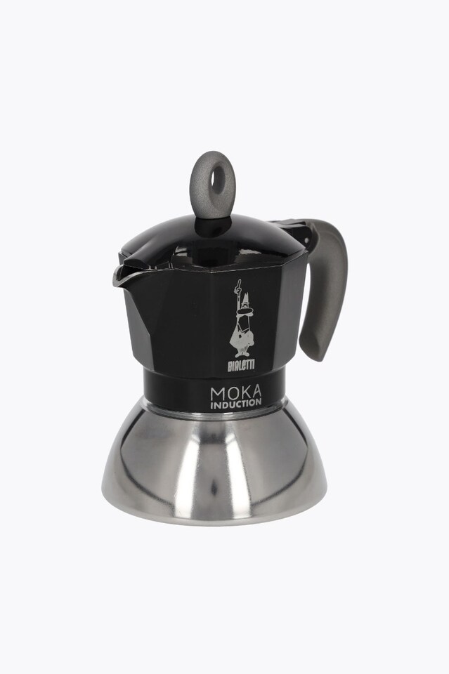 Bialetti Espressokocher New Moka Induction 2 tasses Noir