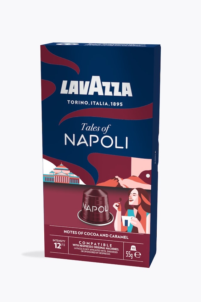 Lavazza Tales of Italy Napoli 10 Capsules Nespresso® compatible-3