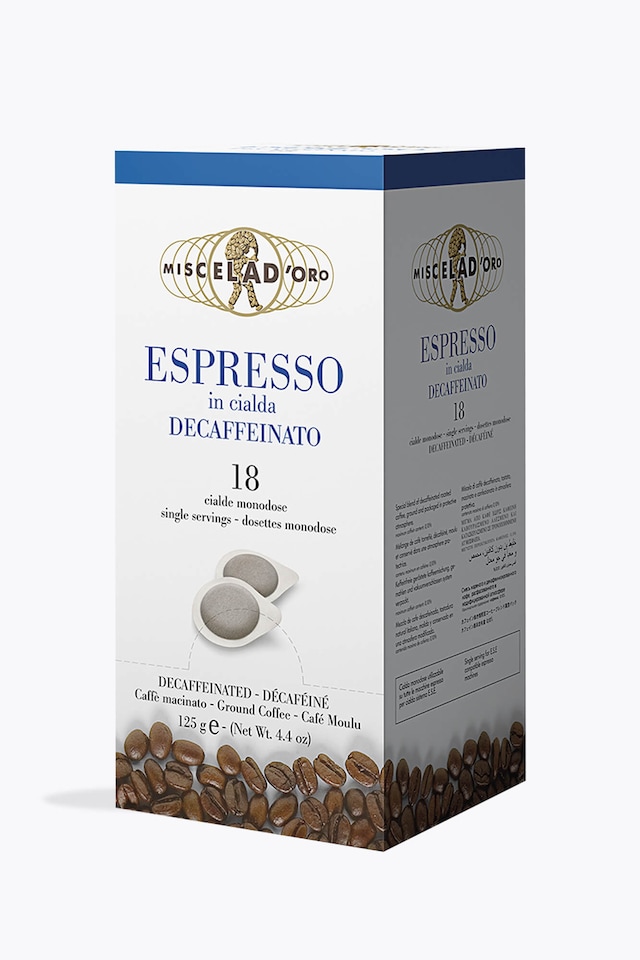 Miscela D'Oro Espresso Decaf 18 E.S.E. Pods
