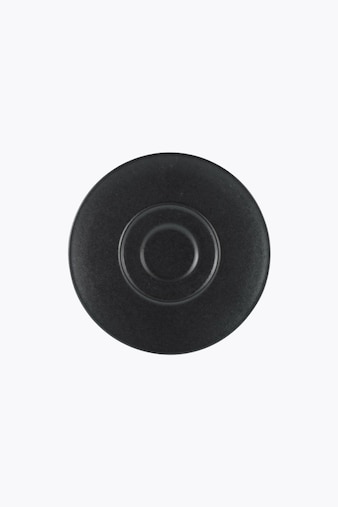 CreaTable Unico espresso saucer black