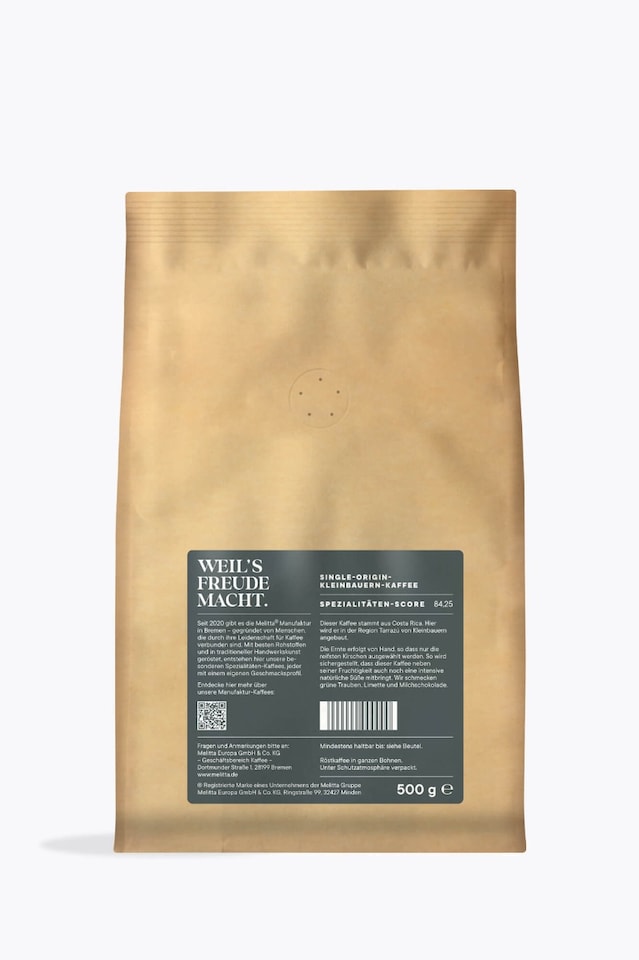 Melitta® Manufaktur Bremen Caffè Crema Costa Rica 500g