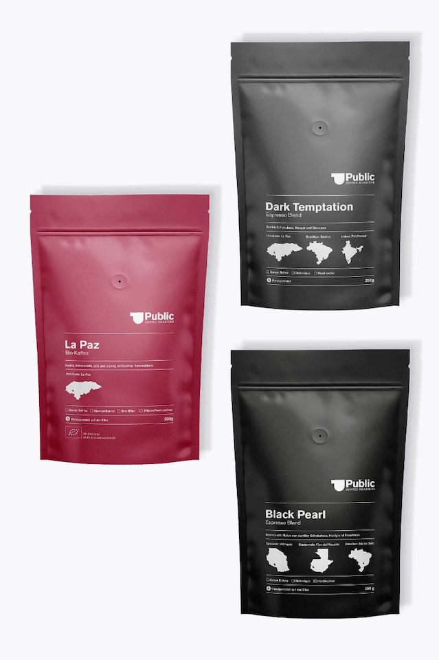 Public Coffee Roasters Tasting Set 750g