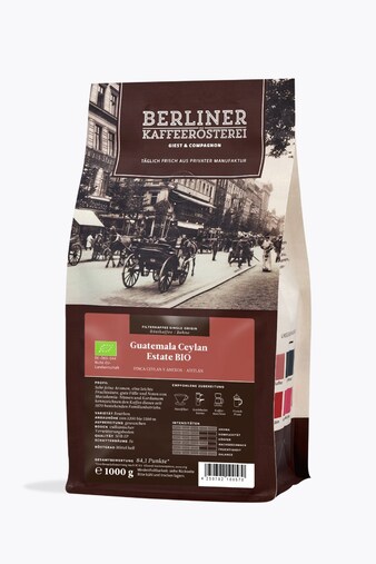 Berliner Kaffeerösterei Guatemala Finca Ceylan Organic 1kg