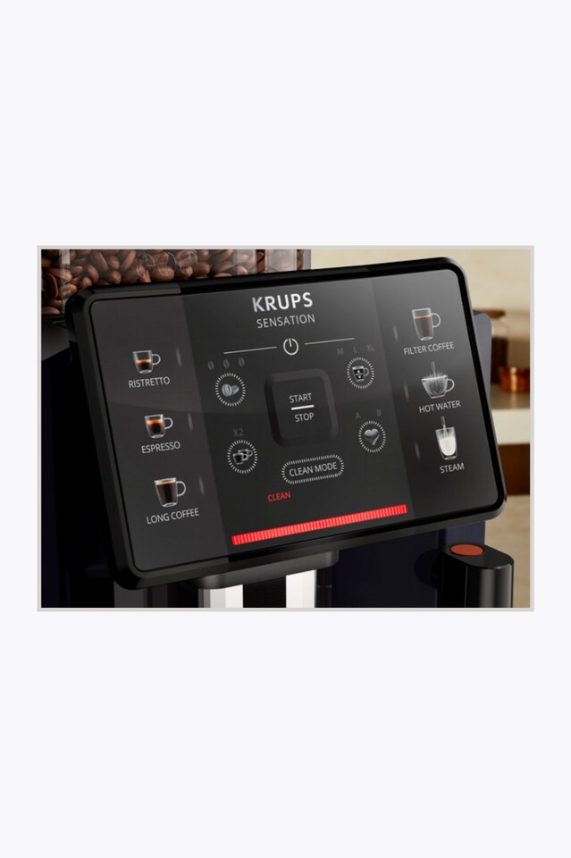 Krups Sensation machine à café automatique EA910B Black Knight