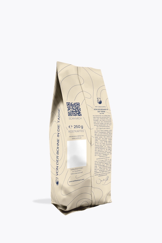 Coffee Brown Barista Bio 250g
