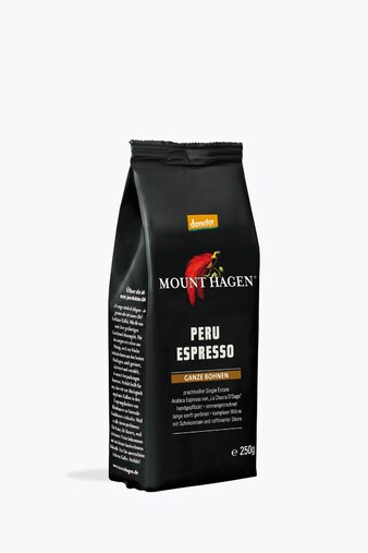 Mount Hagen Peru Espresso Organic 250g