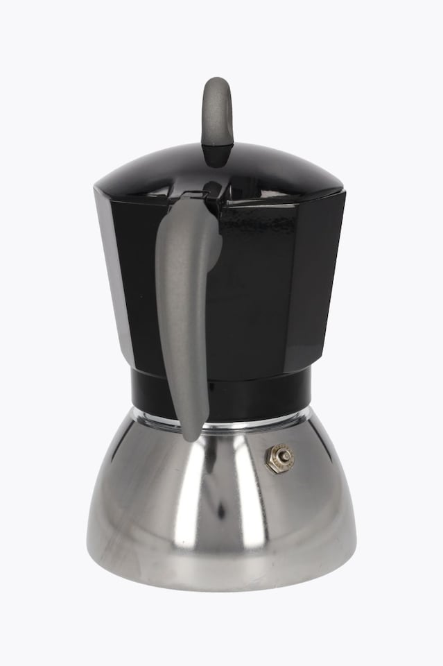 Bialetti cafetière expresso New Moka Induction 6 tasses Noir