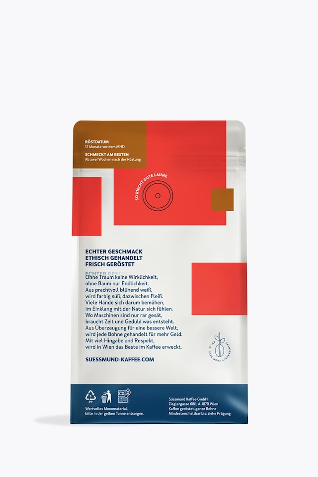Süssmund Nocciola Bio Espresso Blend 250g