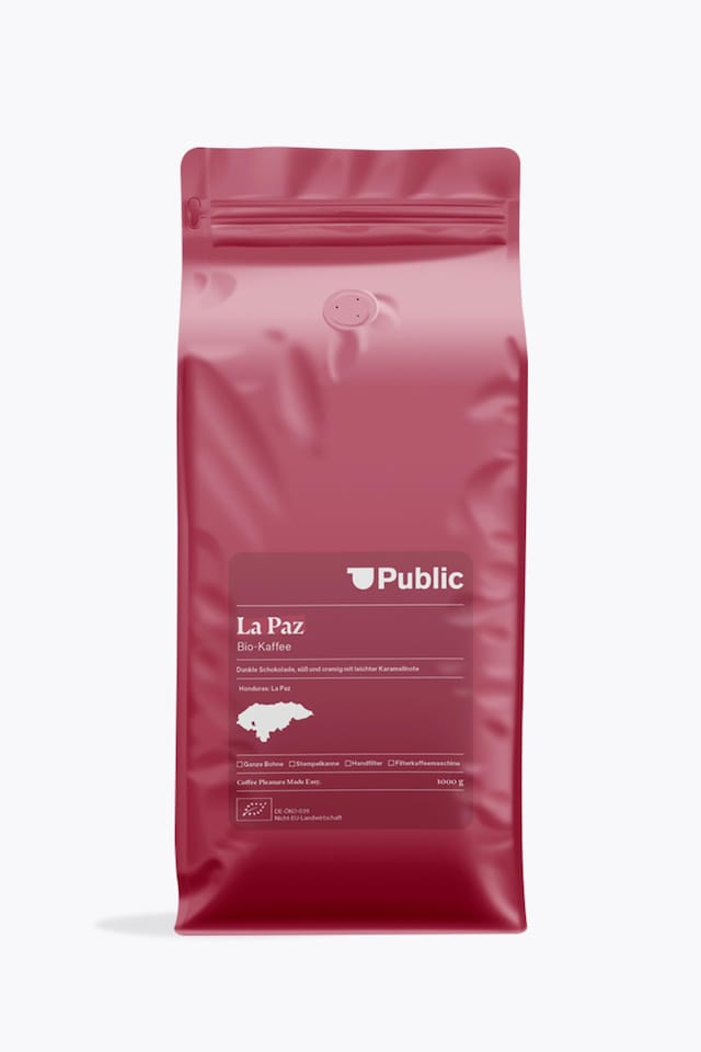 Public Coffee Roasters, Public Coffee Roasters La Paz Organic 1kg, , Image 1 of 1