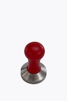 Motta Tamper Stainless Steel plan mit Holzgriff rot 58,5mm
