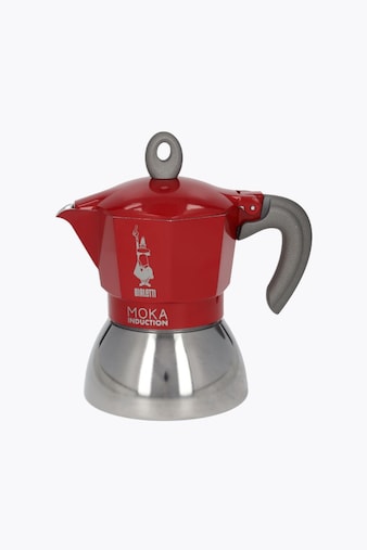 Bialetti cafetière expresso New Moka Induction 4 tasses Rouge