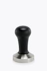 Motta Tamper Stainless Steel Flat with Black Wooden Handle 58mm