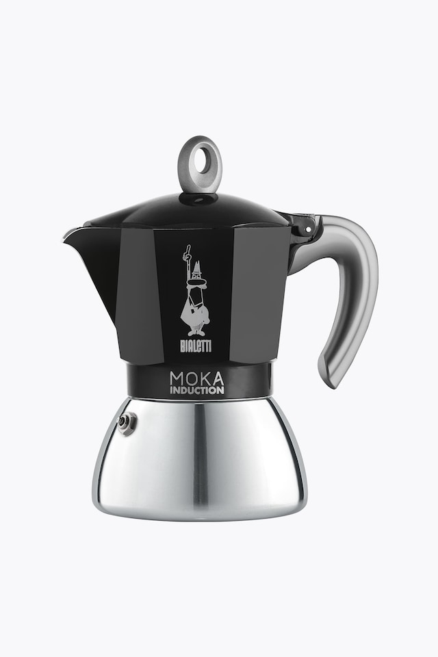 Bialetti moka New Moka Induction 6 tazze Nero