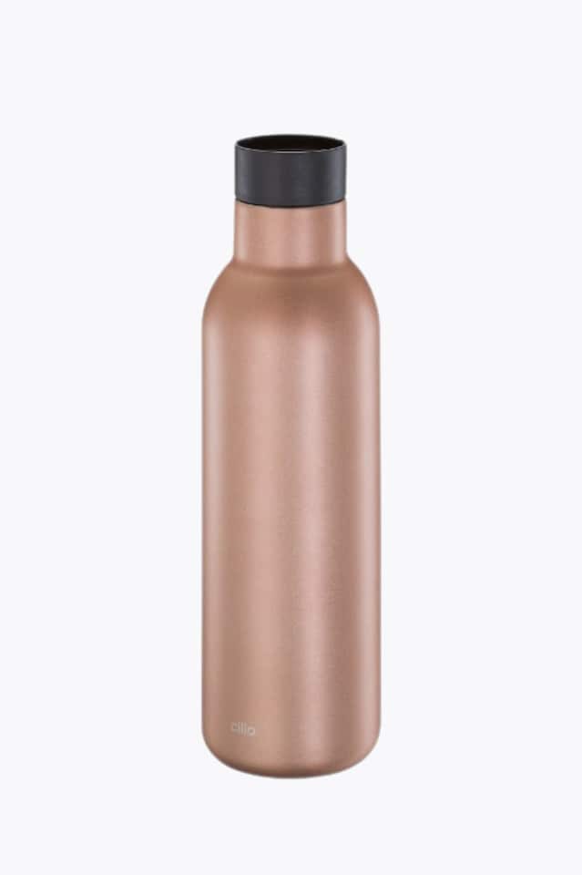 cilio Insulated Drinking Bottle DELUXE 450 ml Matte Rose Gold