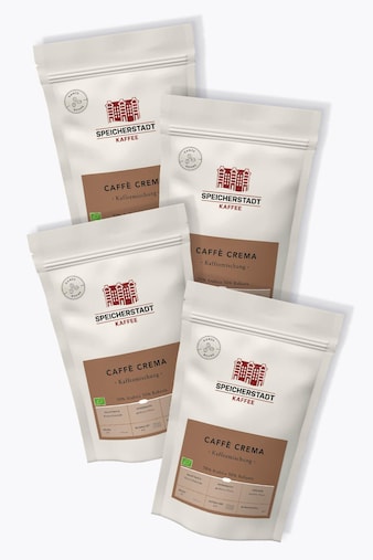 Speicherstadt Caffè Crema Bio Pack économique 2kg