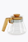 Hario Coffee Server 600ml Olive Wood Glasss Carafe