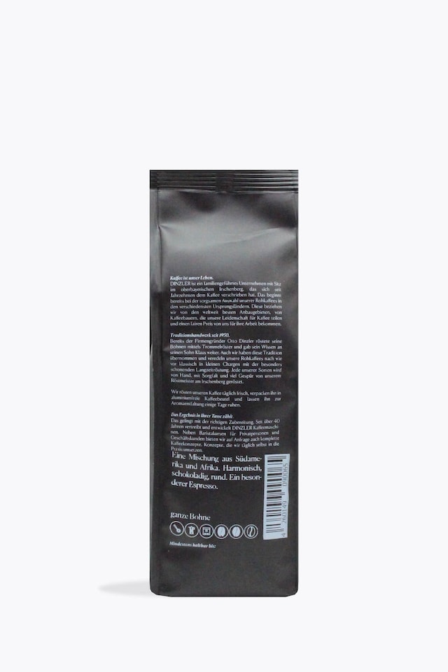 Dinzler Espresso Milano 250g back