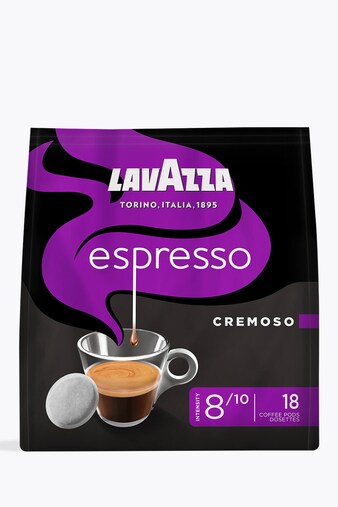 Lavazza Espresso Cremoso 18 Pads compatible with Senseo®