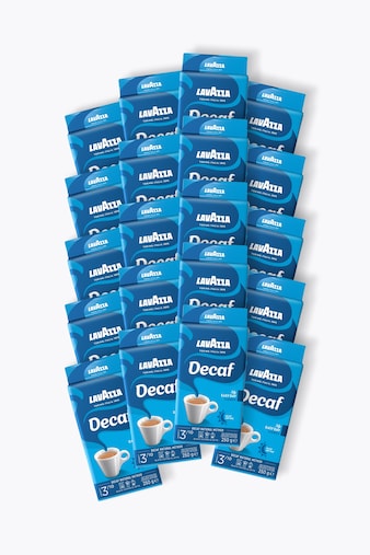 Lavazza Caffé Decaffeinato ground coffee value pack 20x250g