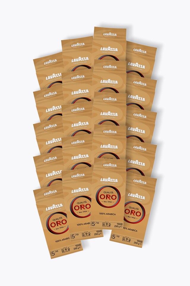 Lavazza Qualità Oro ground coffee value pack 20x250g