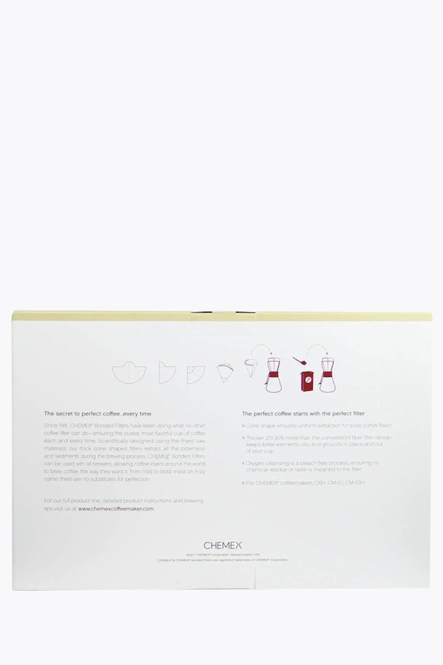 Chemex-Filter für 1-3 Cups-Karaffe natur 100 Pieces