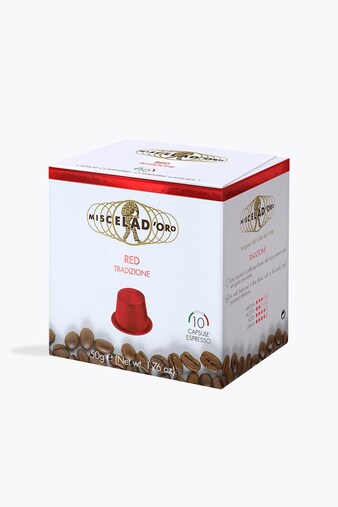 Miscela D'Oro Red 10 Capsules Nespresso® Compatible