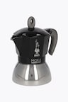 Bialetti Espressokocher New Moka Induction 4 tasses Noir