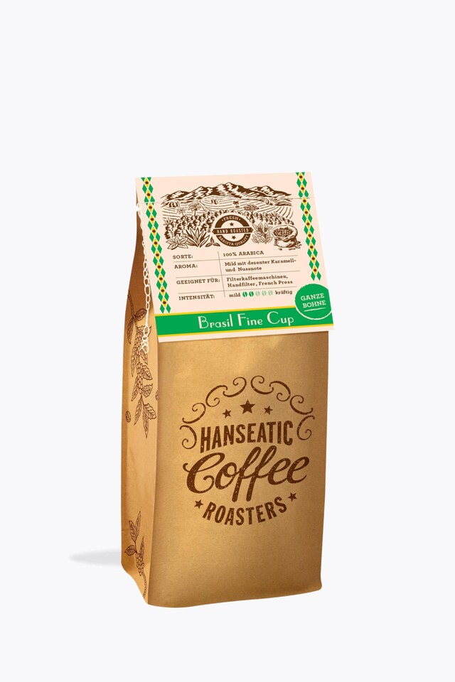 Hanseatic Coffee Roasters Brasil Fine Cup 250g formalet