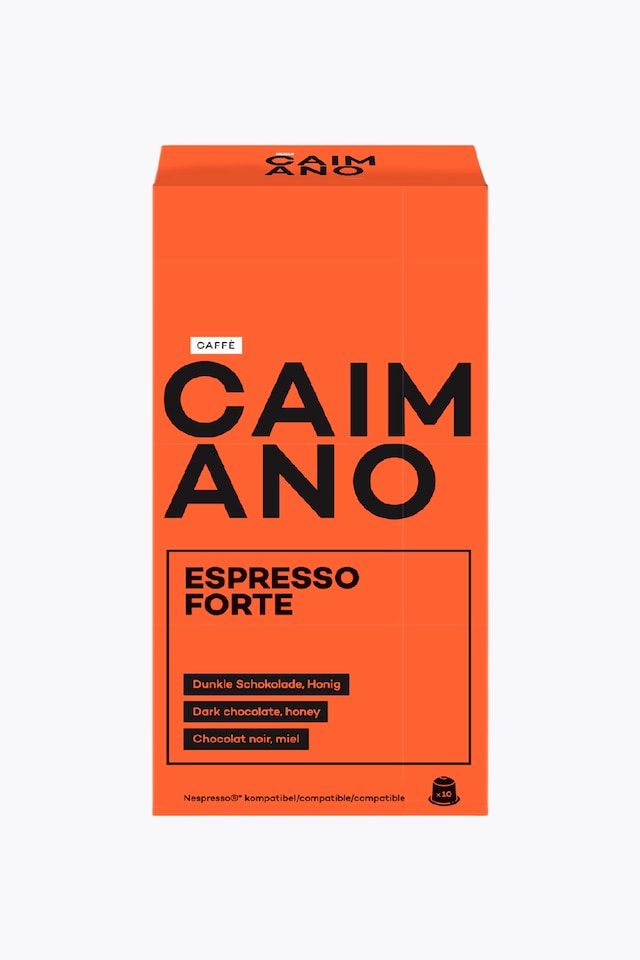 Caffè Caimano Espresso Forte 10 Nespresso® Compatible Capsules