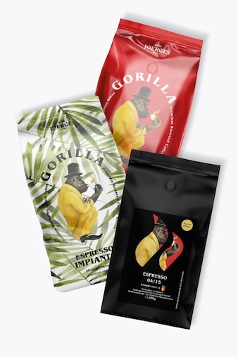 Gorilla Coffee Tasting Set 3kg