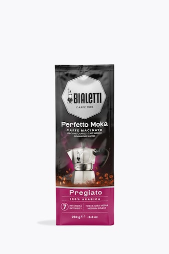 Bialetti Perfetto Moka Pregiato 250g ground