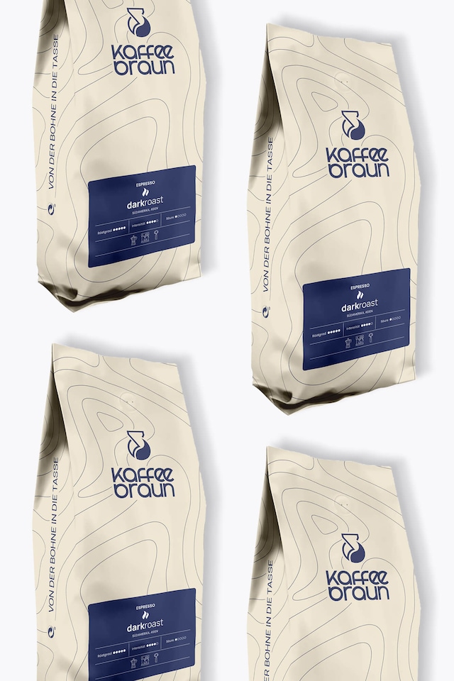 Kaffee Braun Espresso Torréfaction foncée pack économique 4 kg