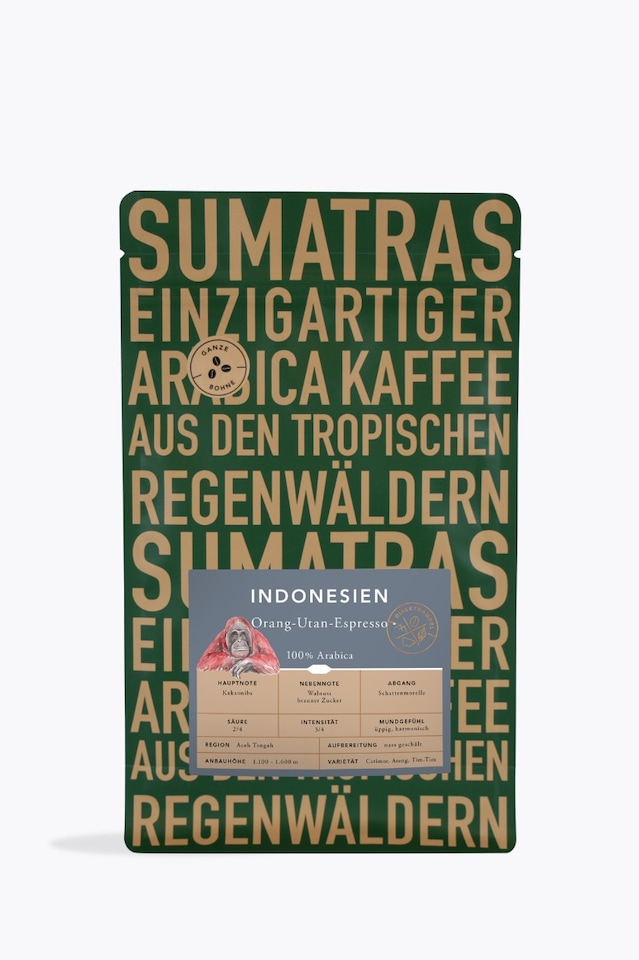 Speicherstadt Orang Utan Espresso 500g