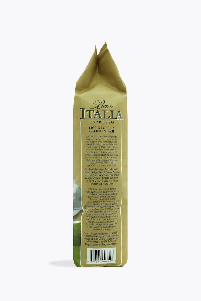 Saquella Bar Italia Fairtrade Espresso 1kg