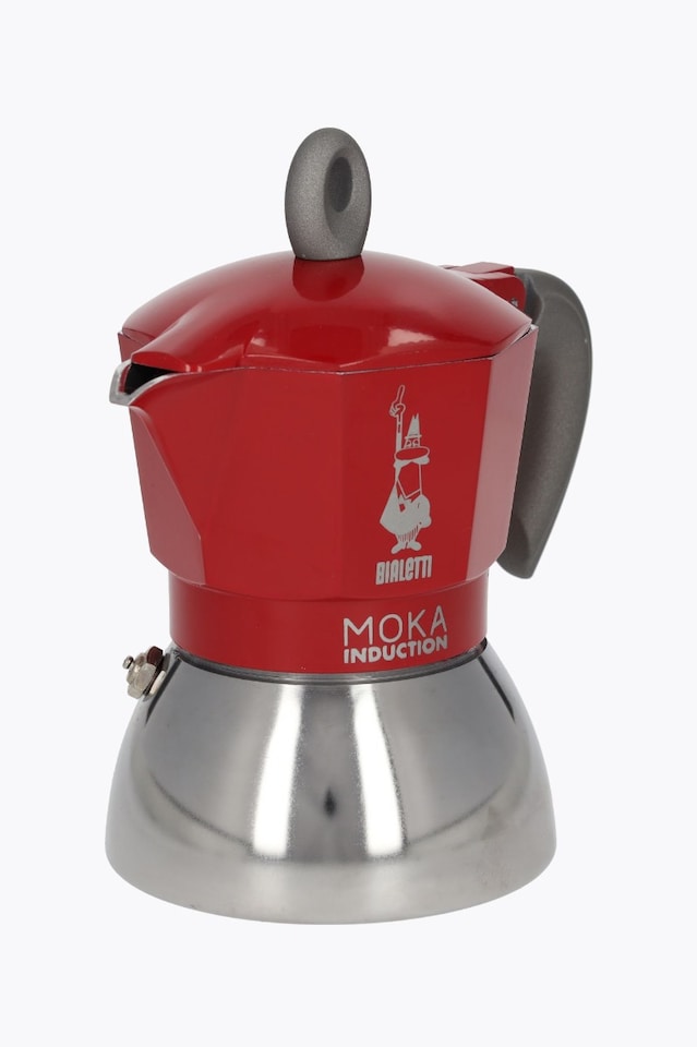 Bialetti cafetière expresso New Moka Induction 4 tasses Rouge