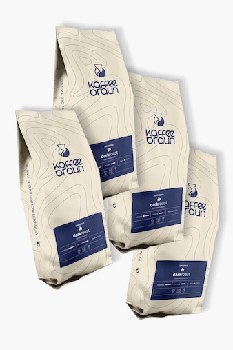 Kaffee Braun Espresso Dark Roast Fordelspakke 4kg