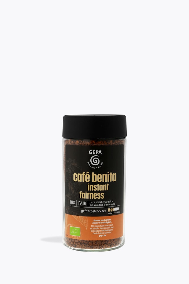 GEPA Bio Café Benita 100g Instant Coffee
