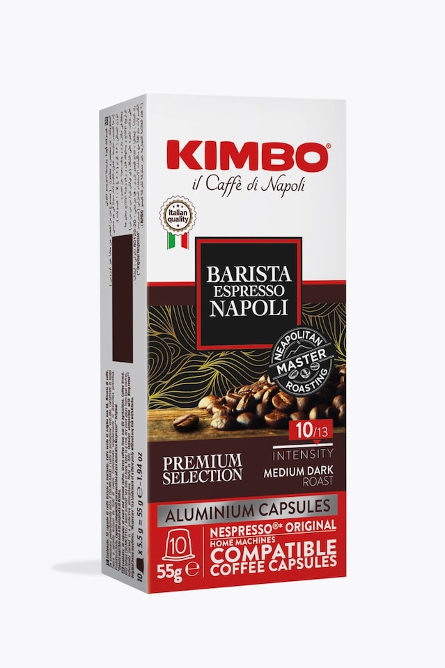 Kimbo Napoli 10 Capsules Nespresso® Compatible