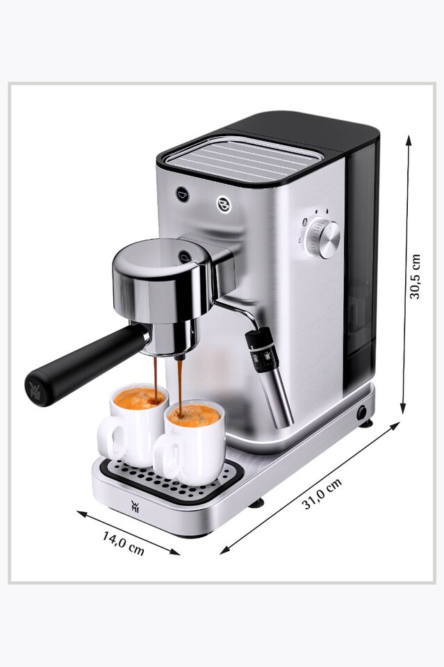 WMF Lumero Espresso machine expresso à porte-filtre acier inoxydable