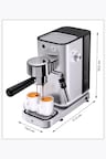 WMF Lumero Espresso machine expresso à porte-filtre acier inoxydable
