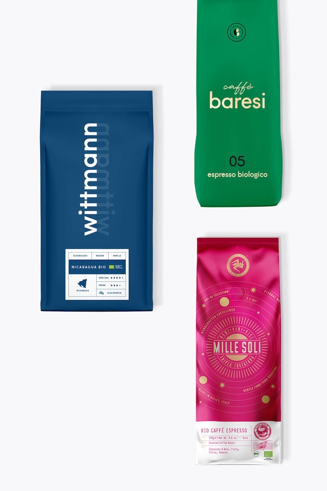 Bio Espresso Tasting Set 750g