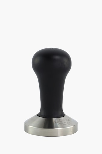 Motta Tamper Stainless Steel Curved with Black Wooden Handle 58mm