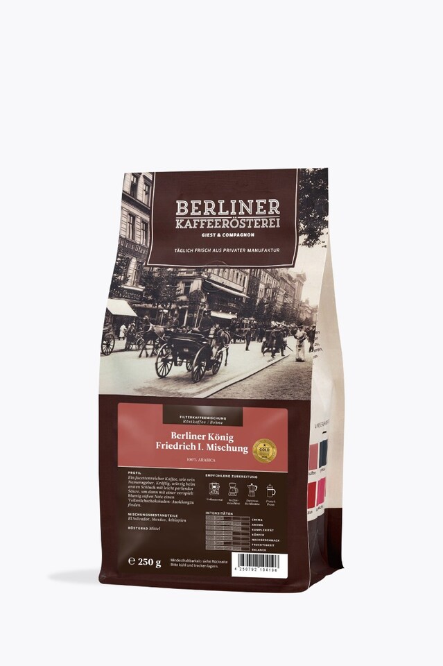 Berliner Kaffeerösterei Berliner König Friedrich I. Blend 250g