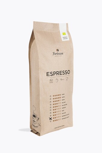 Fortezza Espresso Numero Uno Organic 1kg
