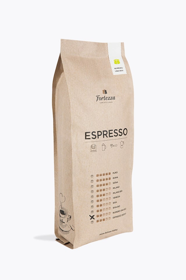 Fortezza Espresso Numero Uno Organic 1kg