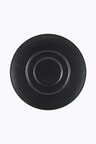 CreaTable Unico coffee saucer black