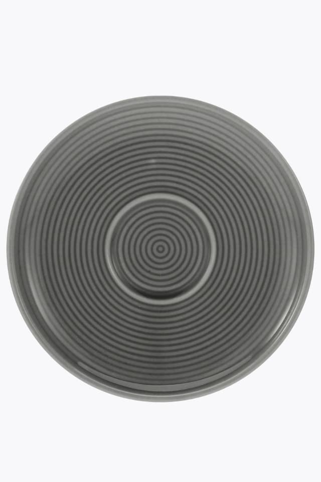 CreaTable Session espresso saucer gray